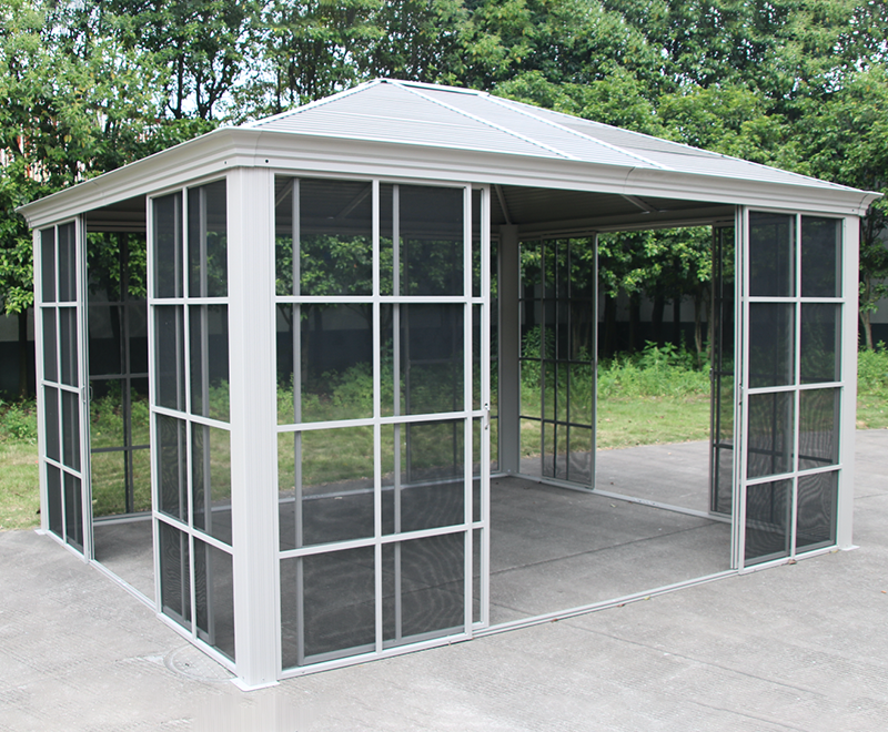 Phòng tắm nắng màn hình trong suốt 3,6x4,2m